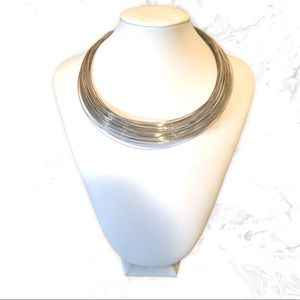 Sterling Silver statement necklace